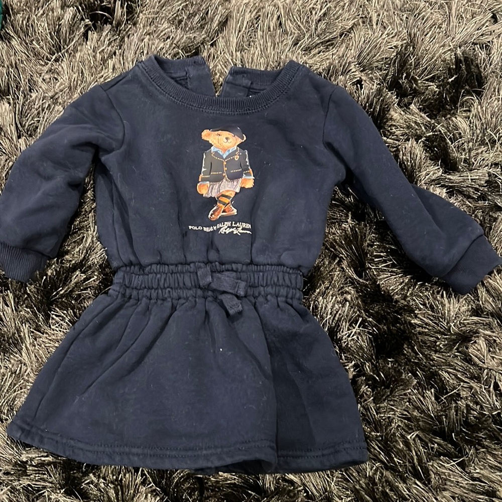Ralph Lauren Bear sweatshirt dress